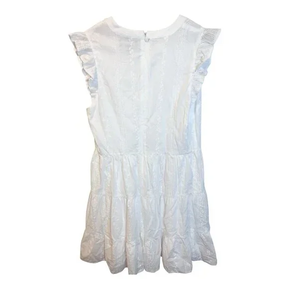 Laundry By Shelli Segal Flutter Cap Sleeve A-line Cocktail Dress Size 16 HV03D36 - Picture 4 of 9